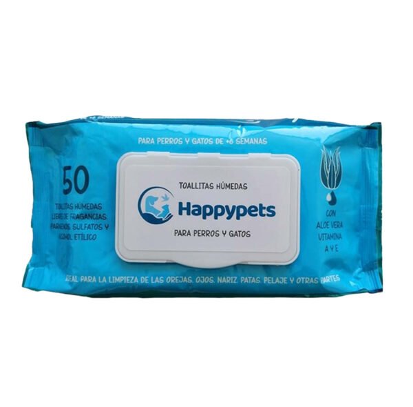 Toallitas Humedas HappyPet