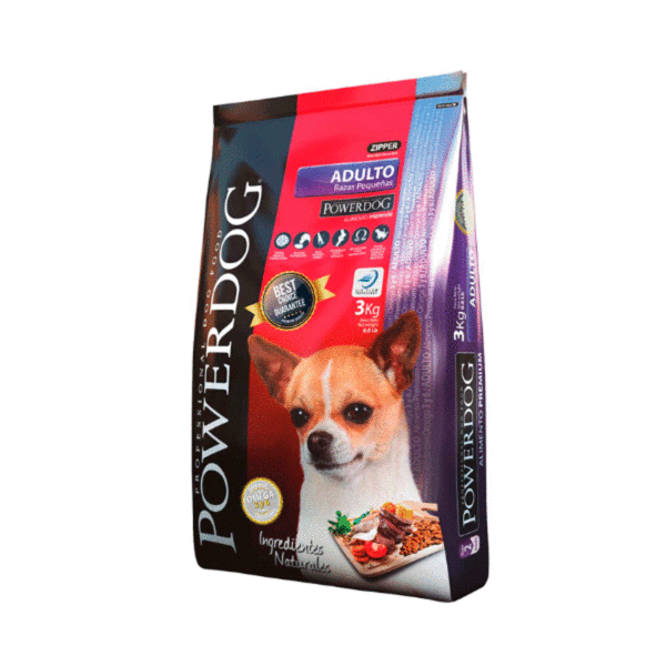 Powerdog Adulto Raza Pequeña 3Kg
