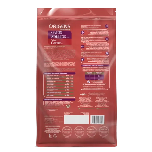 Origens Premium Especial Gatos Adultos Sabor Carne 10.1 Kg - Imagen 2